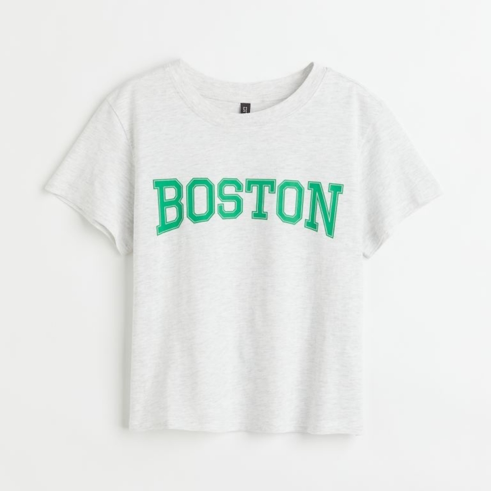 H&M Boston crop top